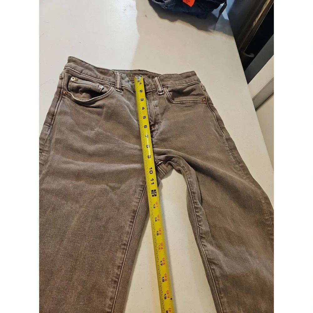 American Eagle Mens‎ Jeans Brown 28x32  Easy Flex Stretch Denim Jean (A1255) - Picture 10 of 10